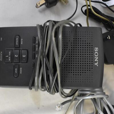 12 pc Electronics: Router, Telephone, Answering Machine, Cordless Telephone, etc