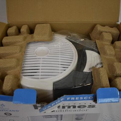 Holmes Cool Mist Humidifier With Filter Monitor, White, Used, Good Condition