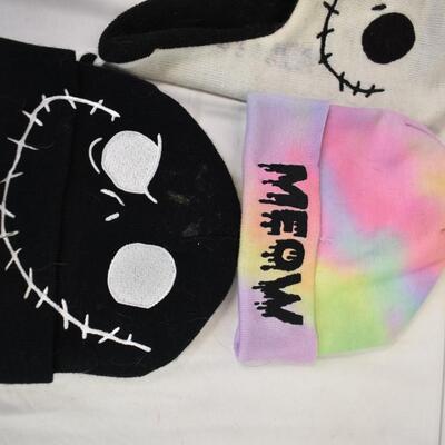 4 Hats, Nightmare Before Christmas, Winter Hats