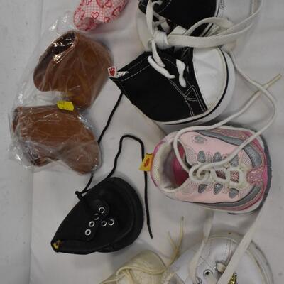 10 pc Build-A-Bear Clothing, Batman, Shoes, Boots
