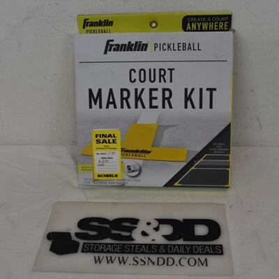 Franklin | Pickleball Create a Court Anywhere Marker Kit - New