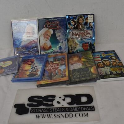 8 DVD and Bluray Children's Films: Space Buddies to The Lion King- New