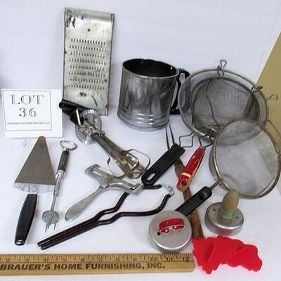 Lot of Vintage Utensils