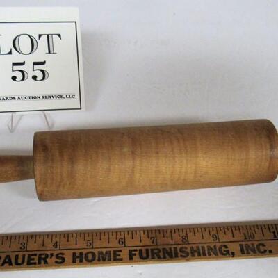 Old Smaller Sized Wood Rolling Pin