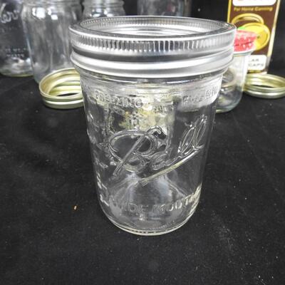 13+ pc Jars, Kerr Mason Caps, Jar Openers