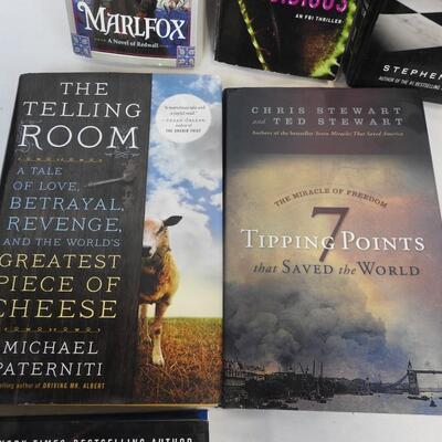 6 Fiction Books: Marlfox -to- Whiskey Beach