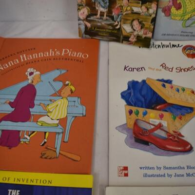 13 Children's Books, The Secret School -to- Merry Christmas Strega Nona