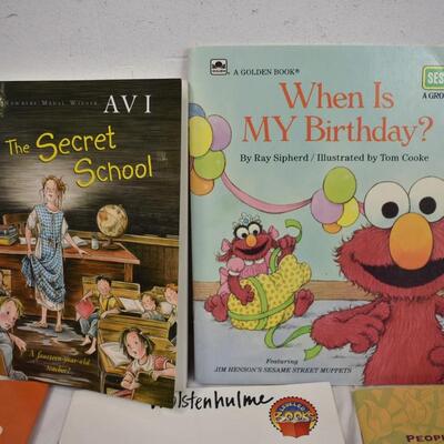 13 Children's Books, The Secret School -to- Merry Christmas Strega Nona