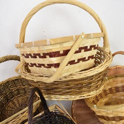 9 Wicker Baskets