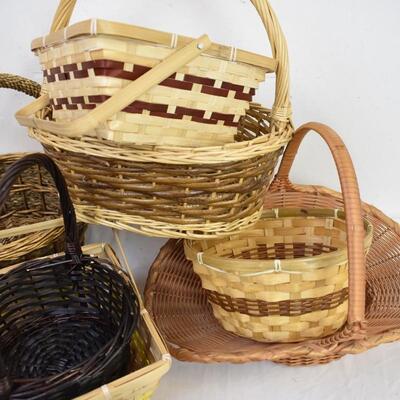 9 Wicker Baskets