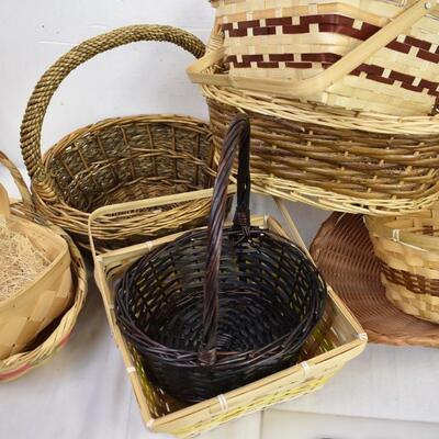 9 Wicker Baskets