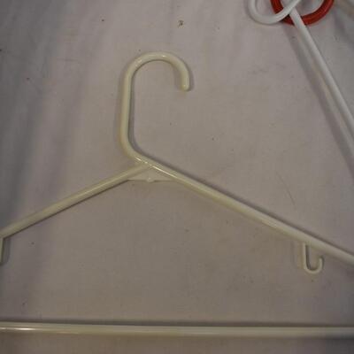 Lots of Different Colored Hangers