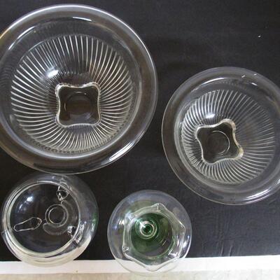Vintage Glass Bowls, Vases
