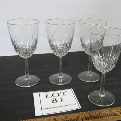 Set of 4 Matching Goblets