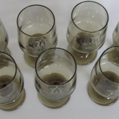 Vintage Pflatzgraff Village Pattern Goblets
