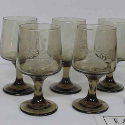 Vintage Pflatzgraff Village Pattern Goblets
