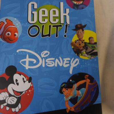 20 pc Activity Lot for 10 to Adult.  Puzzles, Disney Geek Game, Crossword, etc