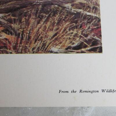 Flying Ducks Print, Remington Wildlife Art Collection, USA