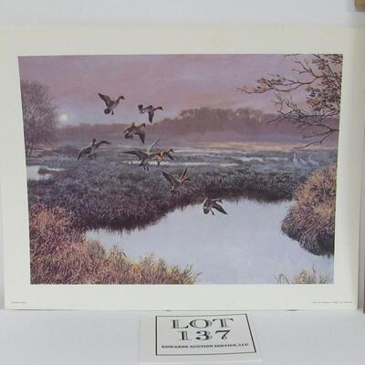 Duck Print, Remington Wildlife Art Collection, USA