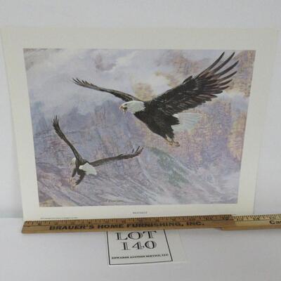 Bald Eagle Litho, Remington Arms Co, 1975, USA