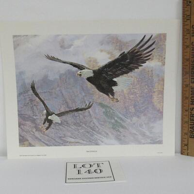 Bald Eagle Litho, Remington Arms Co, 1975, USA