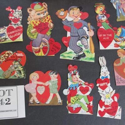 Lot of Vintage Valentines