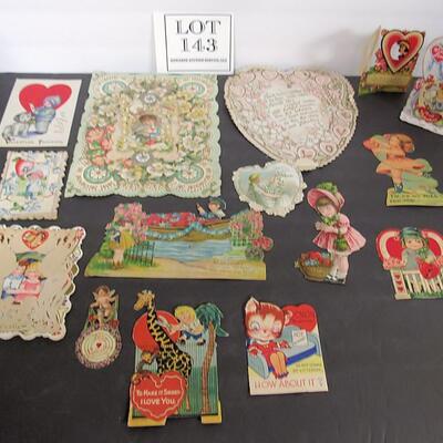 Lot of Vintage and Antique Valentines, Germany, USA