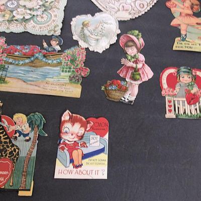 Lot of Vintage and Antique Valentines, Germany, USA