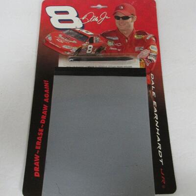 Nascar Lot. Hot Wheels Car, Note Pad Set, Erase Toys