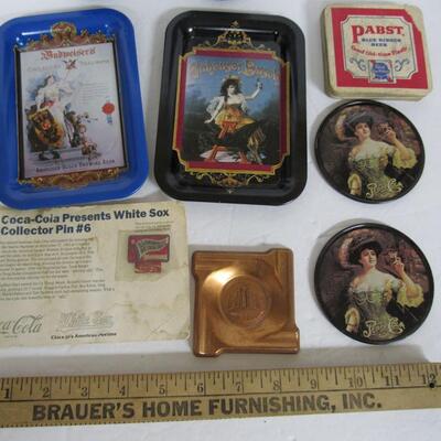 Lot of Advertising, Pepsi Colorado Centennial, Bud Trays, Pepsi Coasters, More