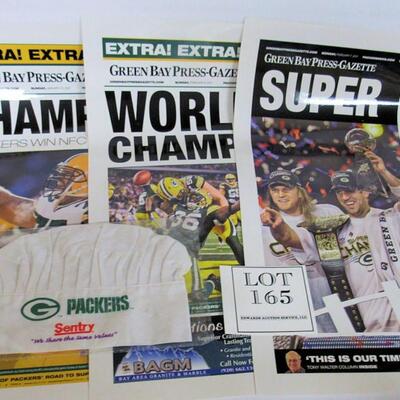 Green Bay Packers Super Bowl Win Laminated Posters, Chef's Hat