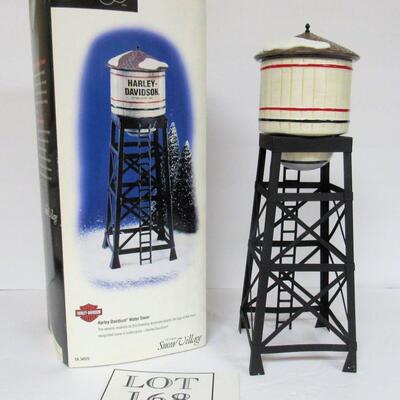 Dept 56 Harley Davidson Water Tower, Snow Village