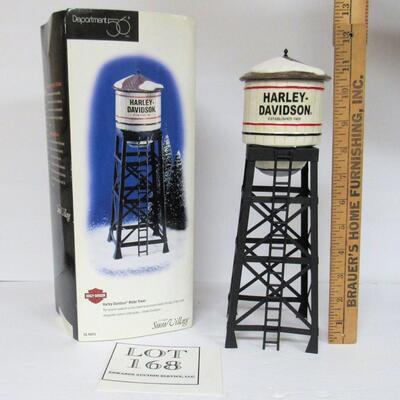 Dept 56 Harley Davidson Water Tower, Snow Village