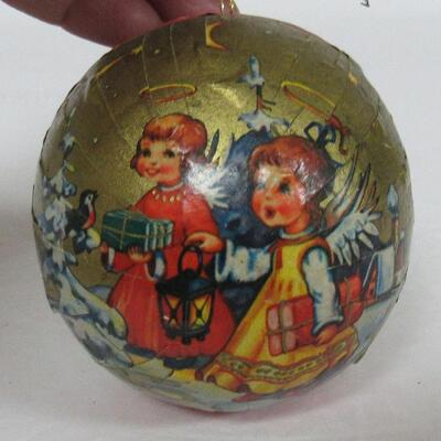 Lot of Vintage Christmas Decor, Lead Skaters, Ornaments, Candy Containers