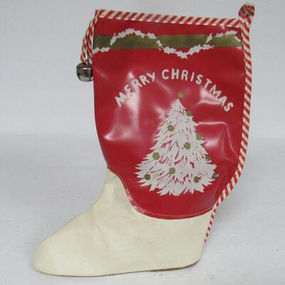 Lot of Vintage Christmas Decor, Lead Skaters, Ornaments, Candy Containers