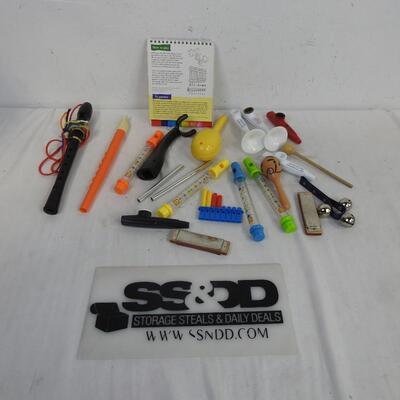 Music Beginner Instruments: Kazoos, Recorders, Small Piccolos