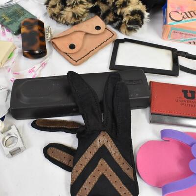 Personal Care Lot: Phone Cases, Soap, Gloves