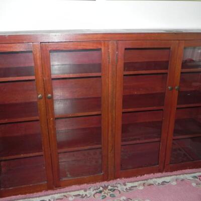 LOT 36 WOODEN BOOKCASE