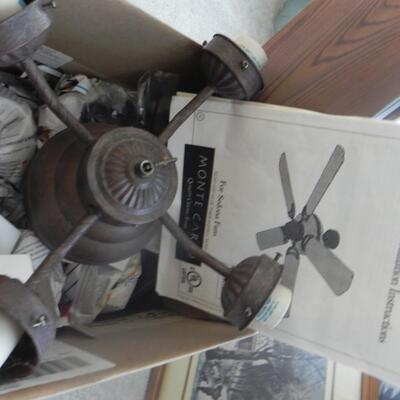 LOT 106 VINTAGE  CAST IRON CEILING FIXTURES