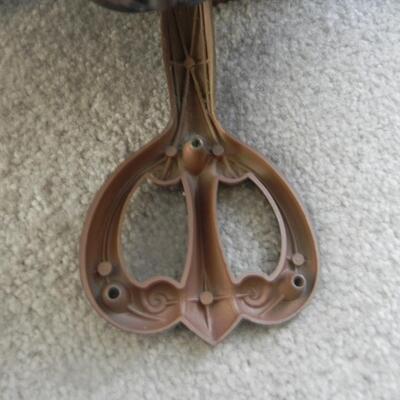 LOT 106 VINTAGE  CAST IRON CEILING FIXTURES