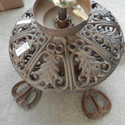 LOT 106 VINTAGE  CAST IRON CEILING FIXTURES