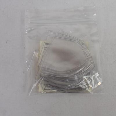 Tag Bags to protect ty beanie tags: 20ct PER bag, 10 bags total, NEW old stock