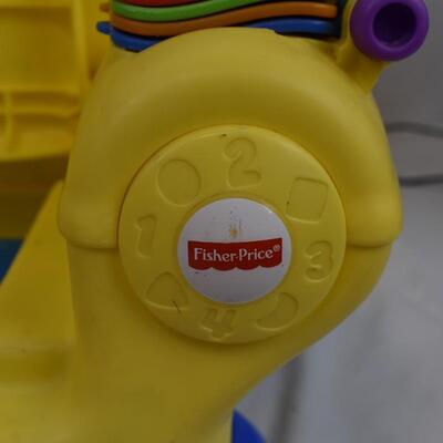 Fisher Price Laugh & Learn Smart Stages Chair with "Magic Seat"12M+,55 lbs -Used
