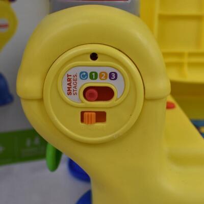 Fisher Price Laugh & Learn Smart Stages Chair with "Magic Seat"12M+,55 lbs -Used