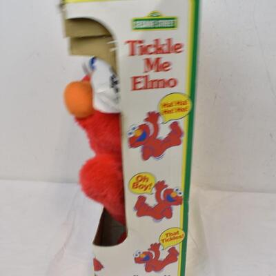 Tickle Me Elmo by Tyco for Ages 1 1/2 and up - Used