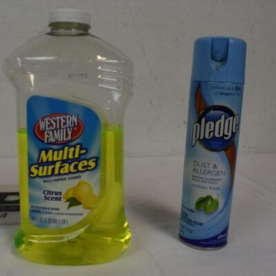 10 pc Cleaning Supplies, Bleach Cleaners, Dish Soap, Powder Cleansers