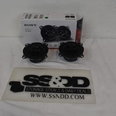 Sony 3Way Speakers, 4" (Opened)