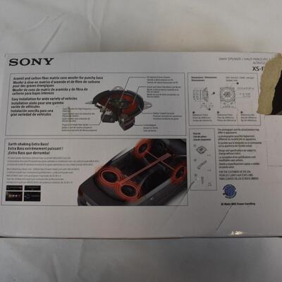 Sony 3Way Speakers, 4" (Opened)