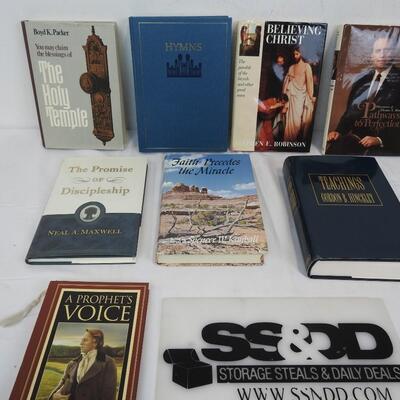 8 LDS Books; A Prophet's Voice - Pathways to Perfection
