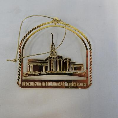Bountiful Utah Temple Ornament (Collectible Ornaments by Ring Masters)